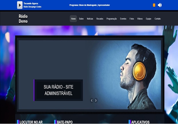 Scripit WEb Radio Php Atualizado 2026